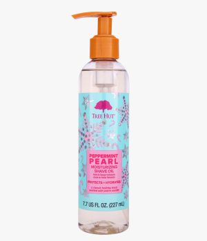 peppermint pearl moisturizing shave oil
